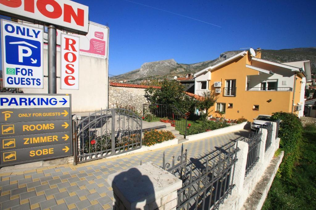 Pansion Rose Hotel Mostar Eksteriør billede